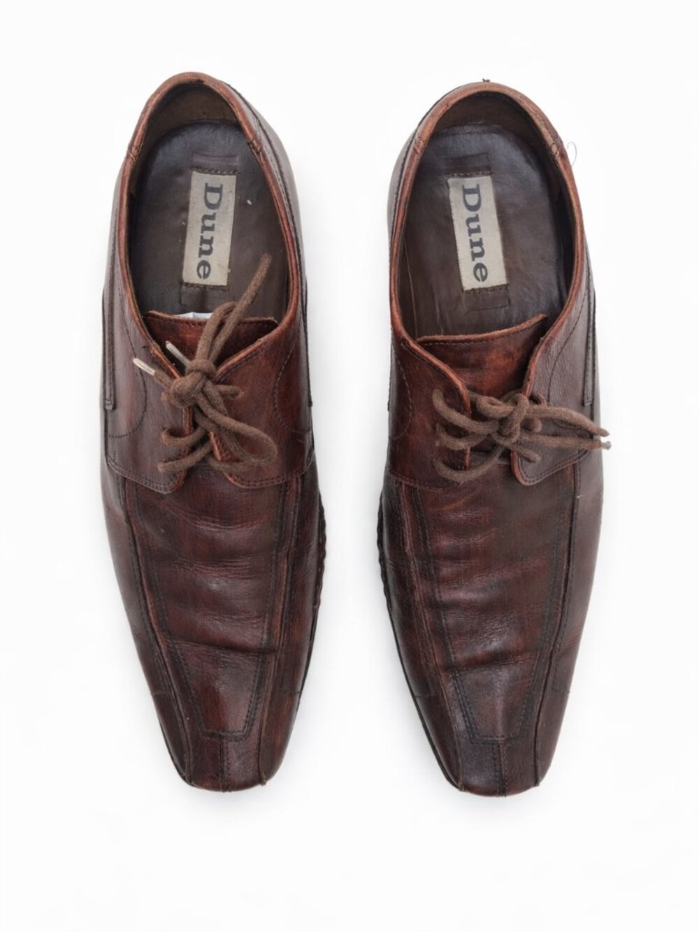 Dune London Brown Leather Dress Shoes – Size 42